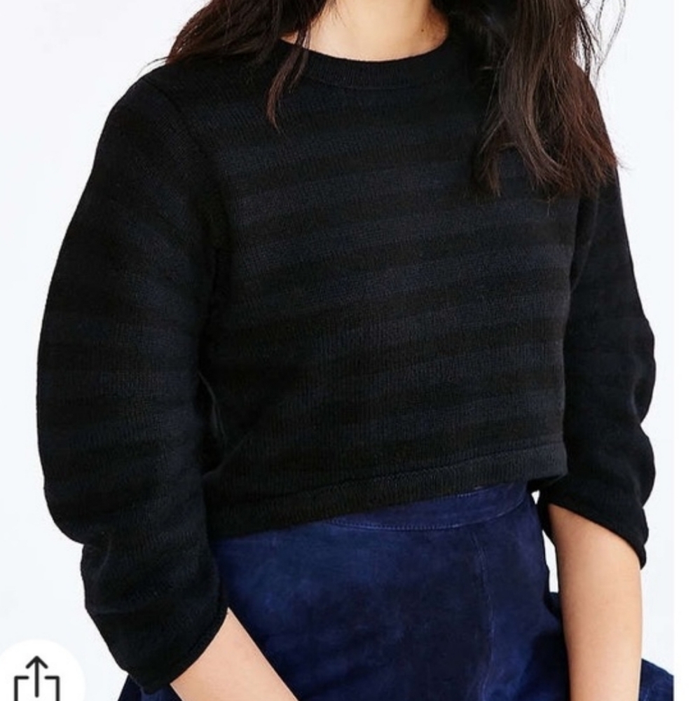 S Alice & UO Urban Outfitters Cropped Sweater - Picture 1 of 10